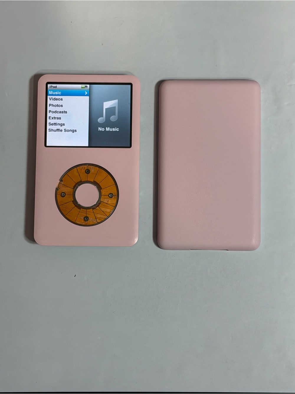 Peachy Pink Portable Apple MP3 Player 7th generation 256gb
